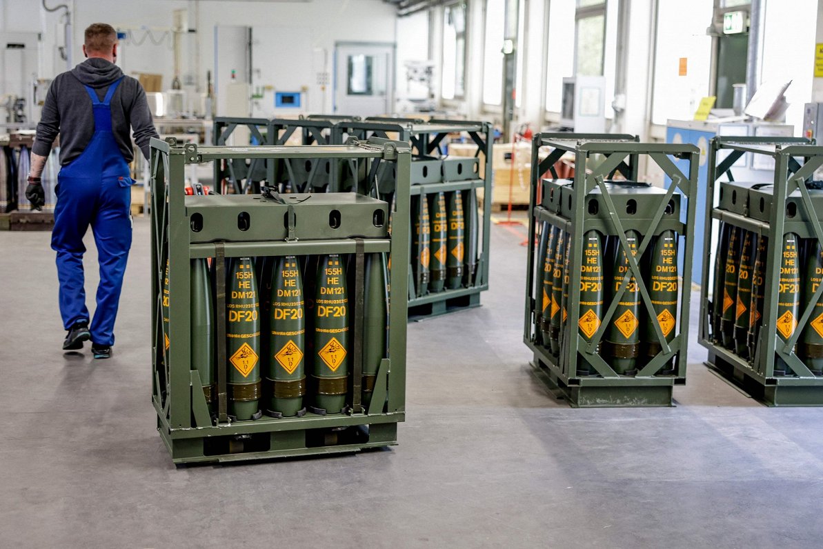 “Rheinmetall” munīcijas ražotne Vācijā, 2023.gads