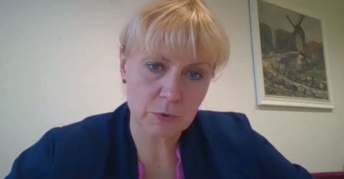 Igaunijas Ārlietu ministrijas Juridiskās nodaļas vadītāja Kerli Veski