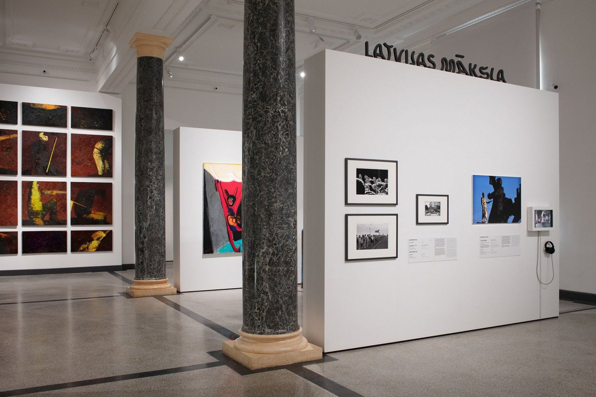 Izstāde “Mūra nojaukšana. Latvijas māksla 1985–1991” Latvijas Nacionālajā mākslas muzejā