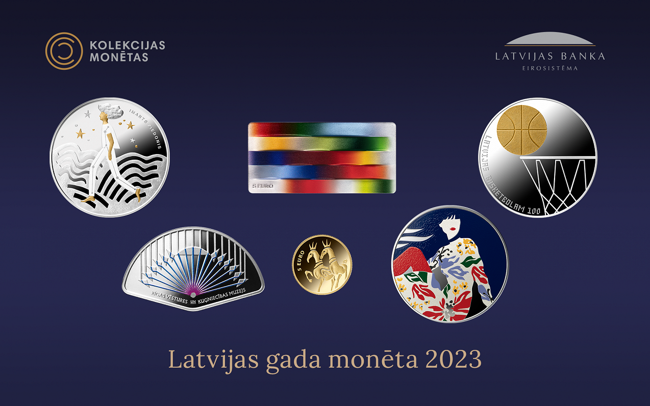 “Zvaigžņu putekļi” nosaukti par Latvijas valūtu 2023. gadam / Raksts