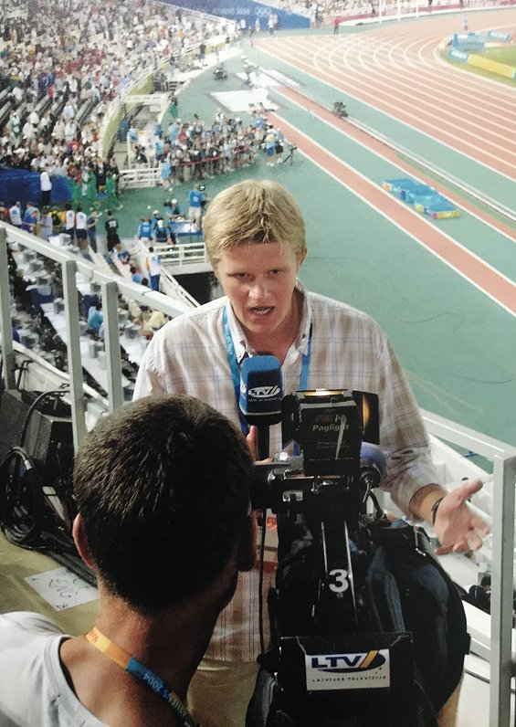 Atēnu olimpiskās spēles. 2004. gads.