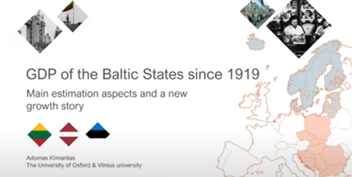 100 years of Baltic GDP