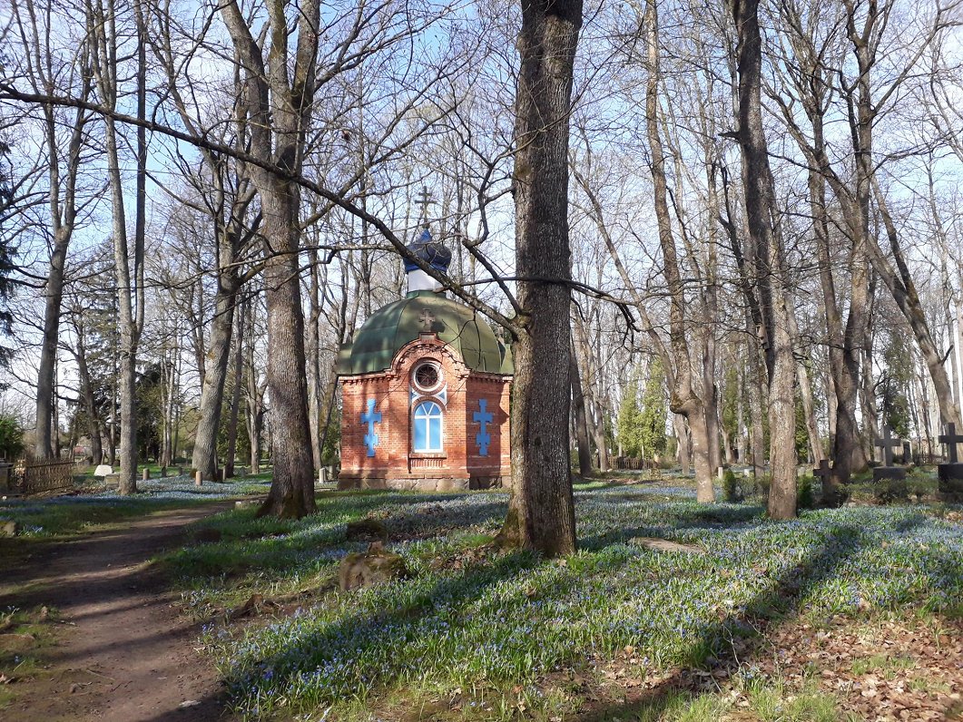Orthodox chapel in Cēsis 'German Cemetery'