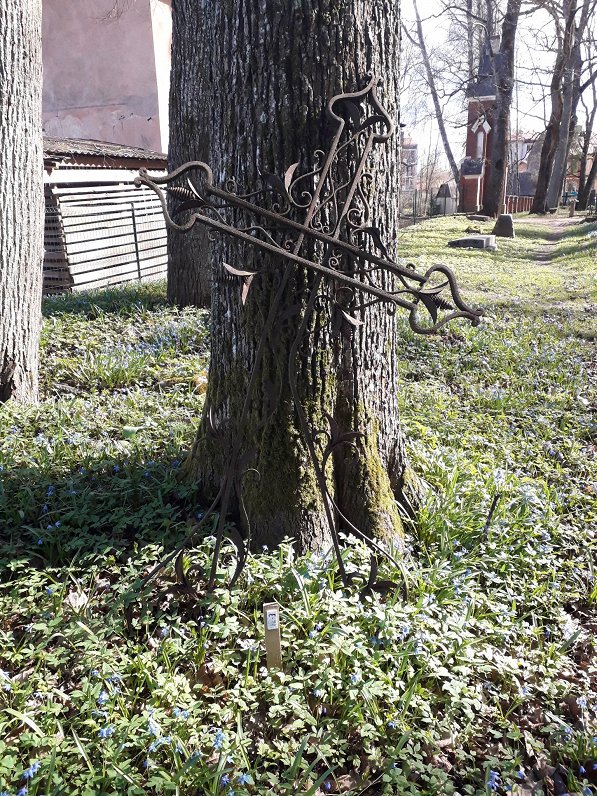 Iron cross in Cēsis 'German Cemetery'