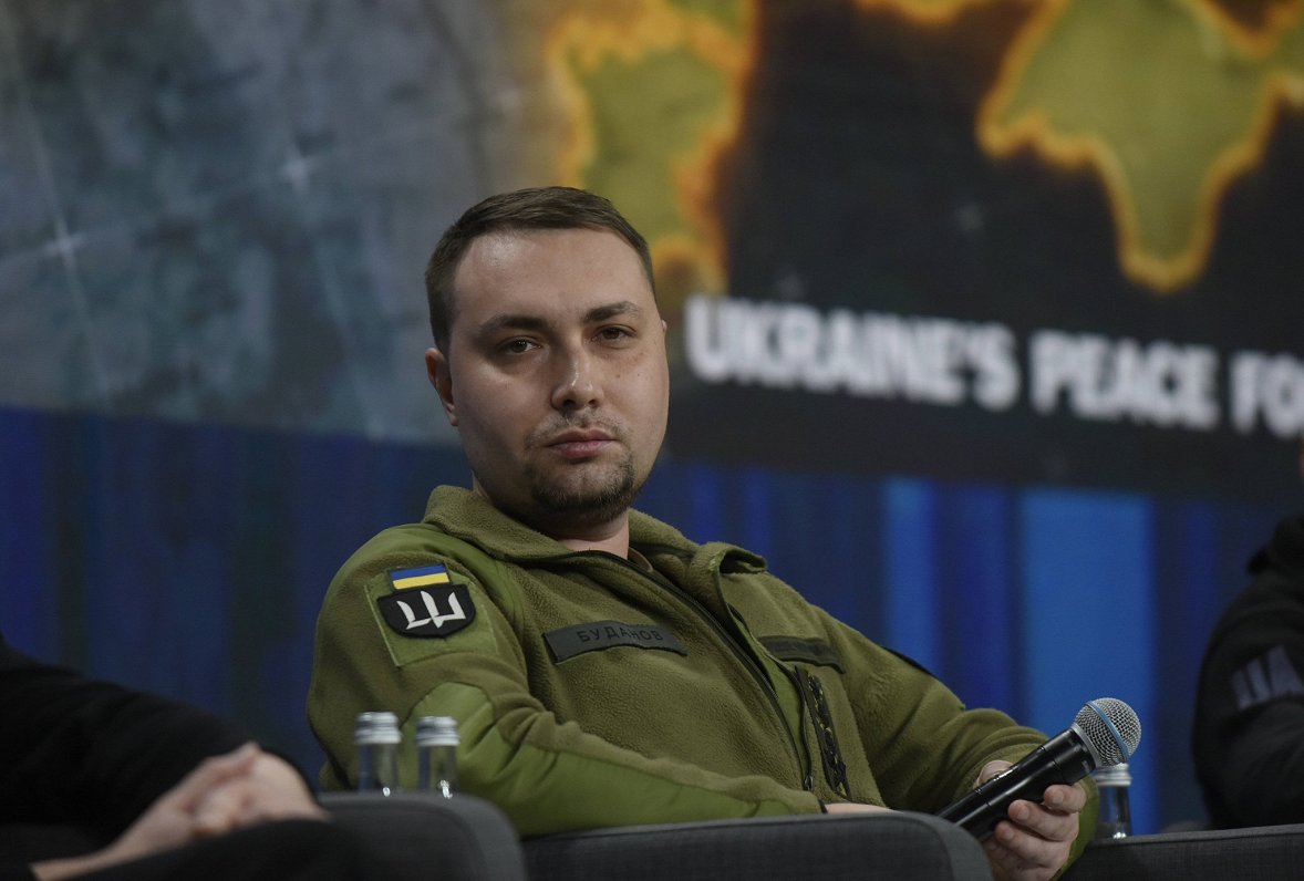 Ukrainas Galvenās izlūkošanas pārvaldes (GUR) priekšnieks Kirilo Budanovs