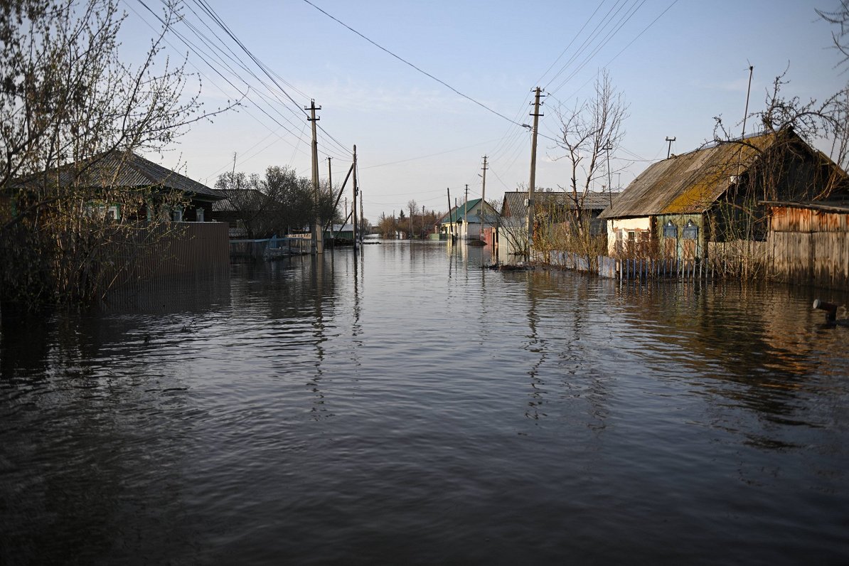 Plūdi Krievijā. 2024. gada aprīlis.