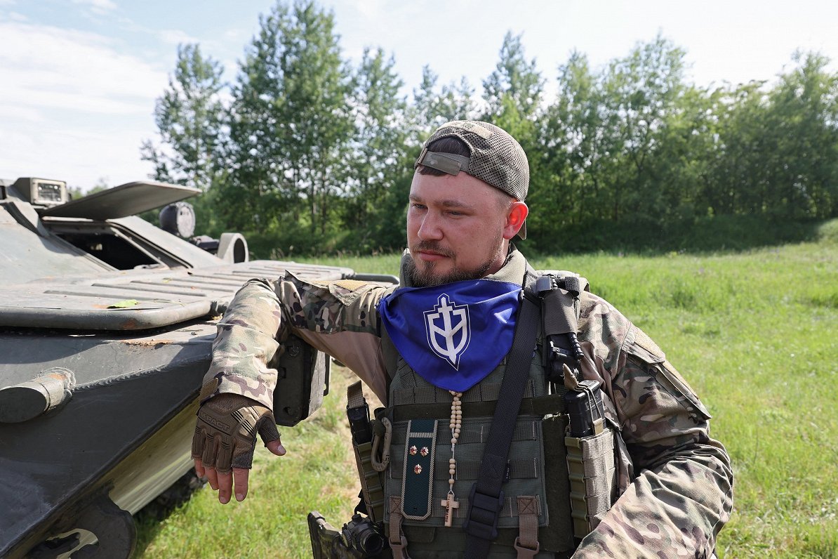 Krievu Brīvprātīgo korpusa karavīrs Iļja Bogdanovs