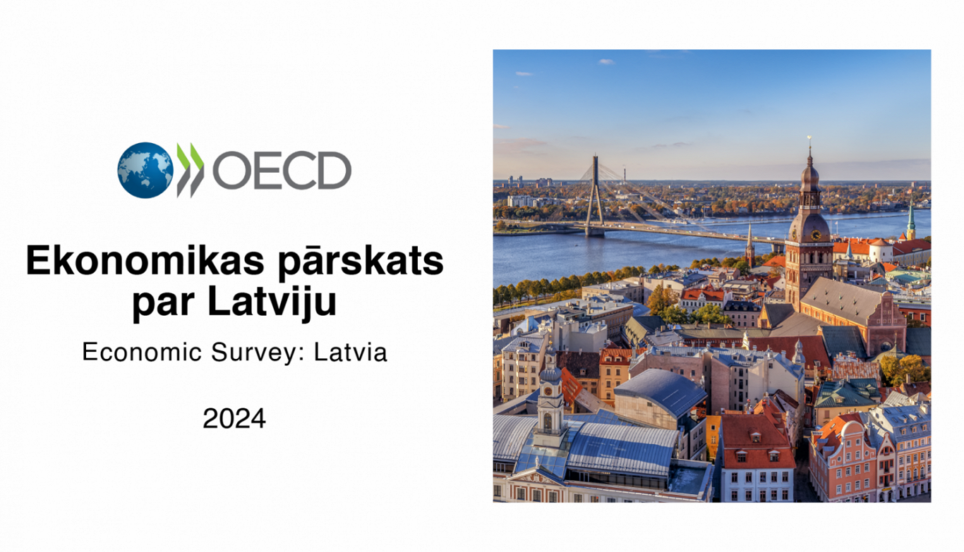 Jaunākais OECD ekonomikas pētījums par Latviju / raksts