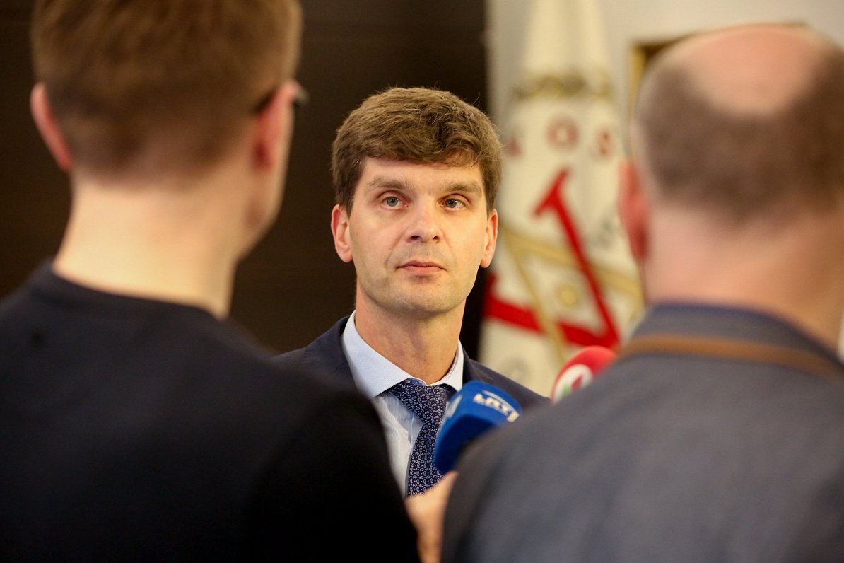 Lietuvas prezidenta amata kandidāts Ignas Vēgēle