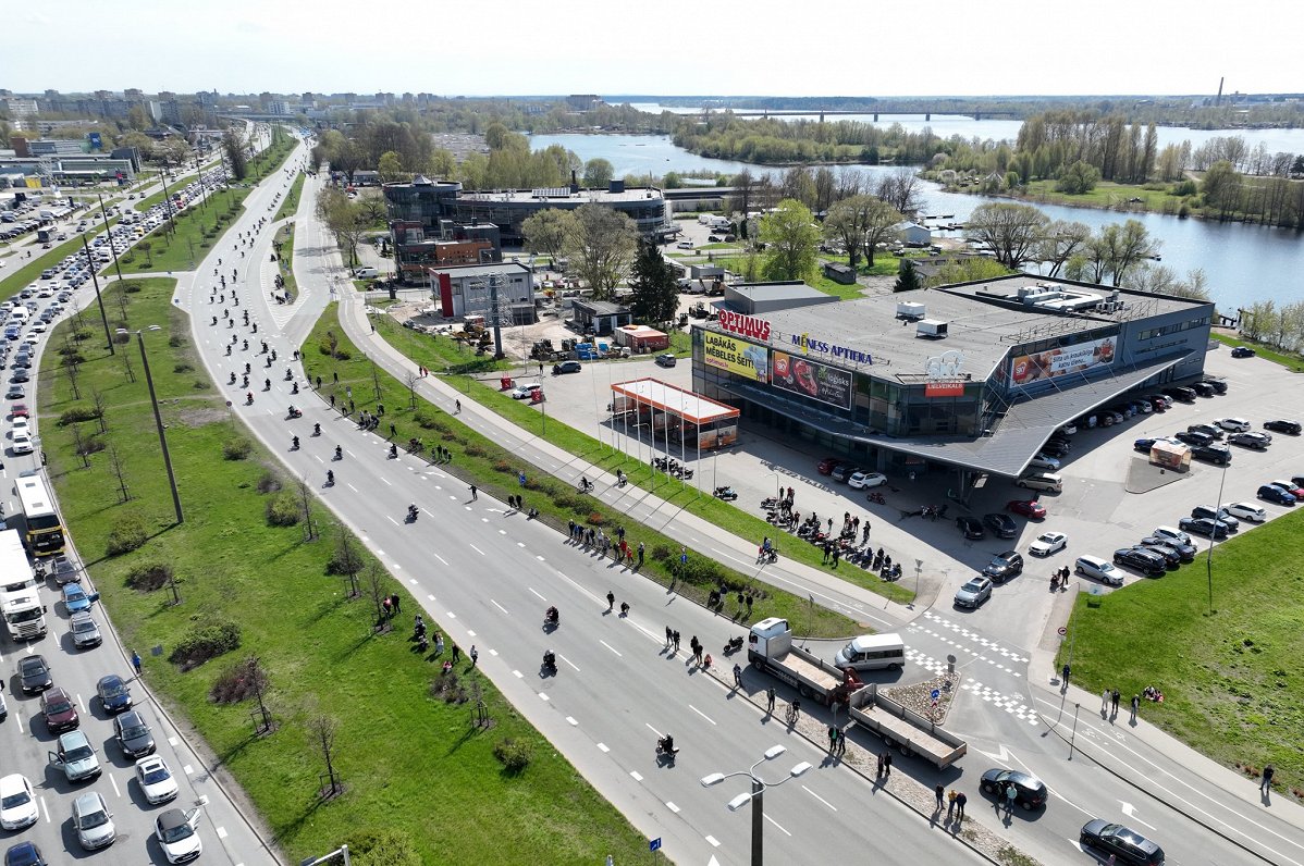Motosezonas atklāšanas pasākums Rīgā 2024. gada 27. aprīlī