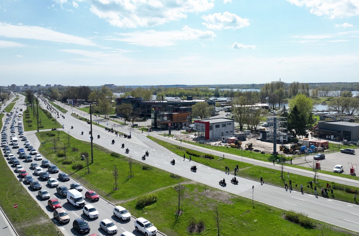Motosezonas atklāšanas pasākums Rīgā 2024. gada 27. aprīlī