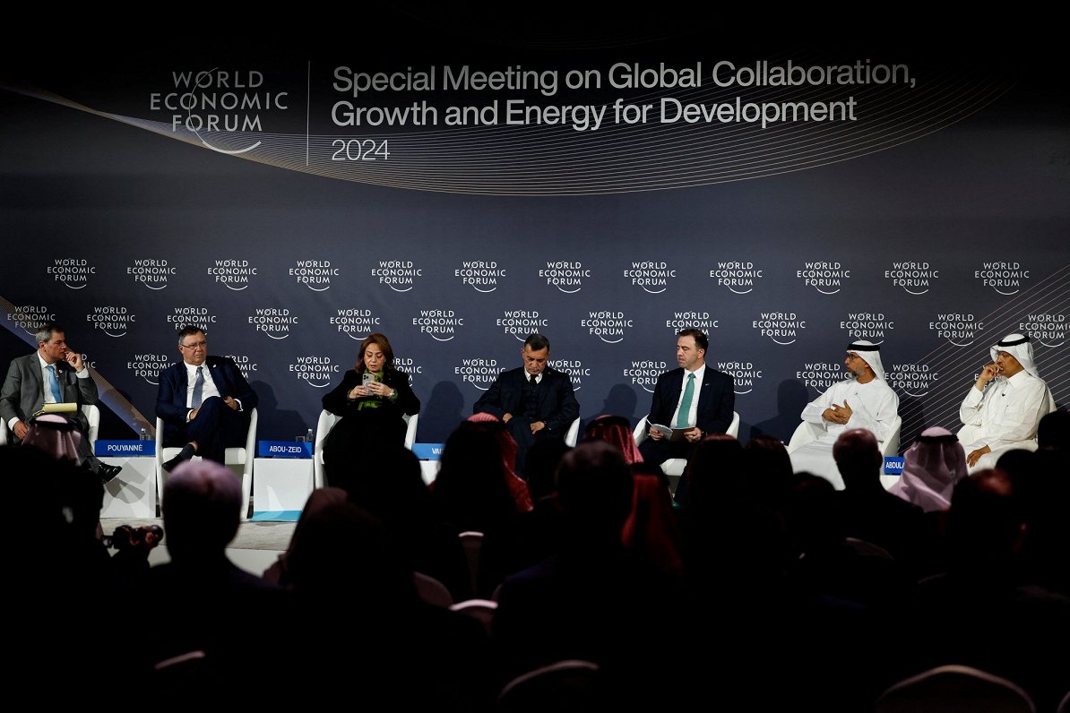 Pasaules ekonomikas foruma sanāksme Saūda Arābijā
