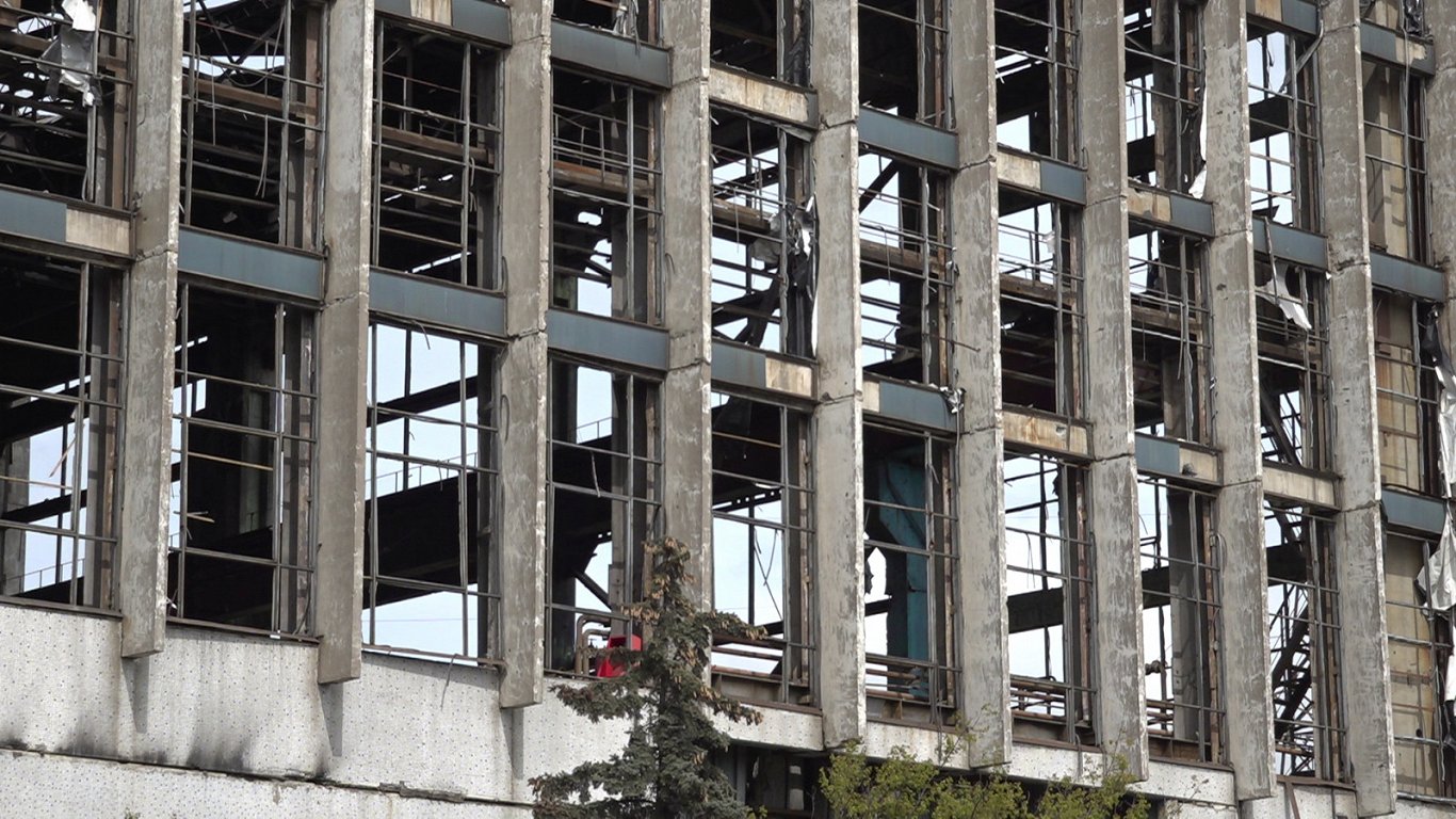 Krievijas triecienā Ukrainā izpostīta elektrostacija. Notikuma vieta netiek atklāta