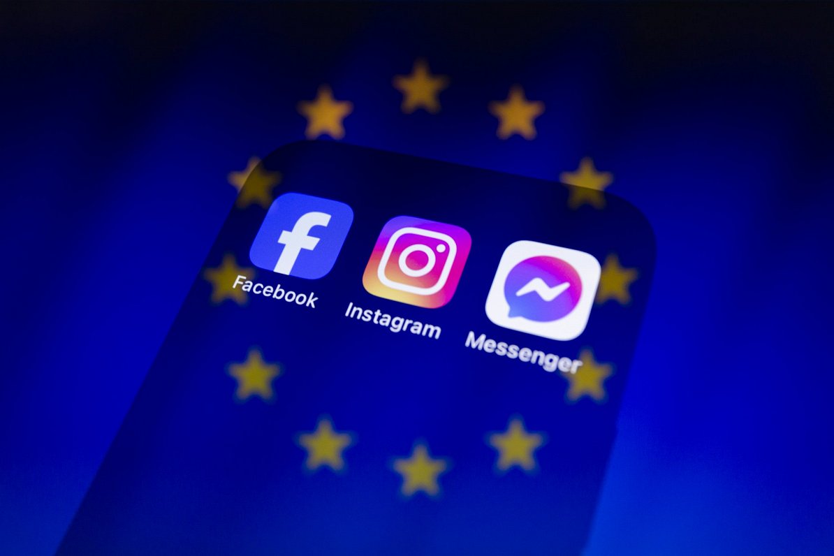 Eiropas Komisija uzskata, ka &quot;Facebook&quot; un &quot;Instagram&quot; īpašniekam &quot;Meta&quo...