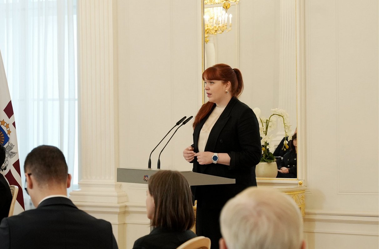 Kultūras ministre Agnese Logina piedalās diskusijā Rīgas pilī par sabiedrisko mediju turpmāko attīst...
