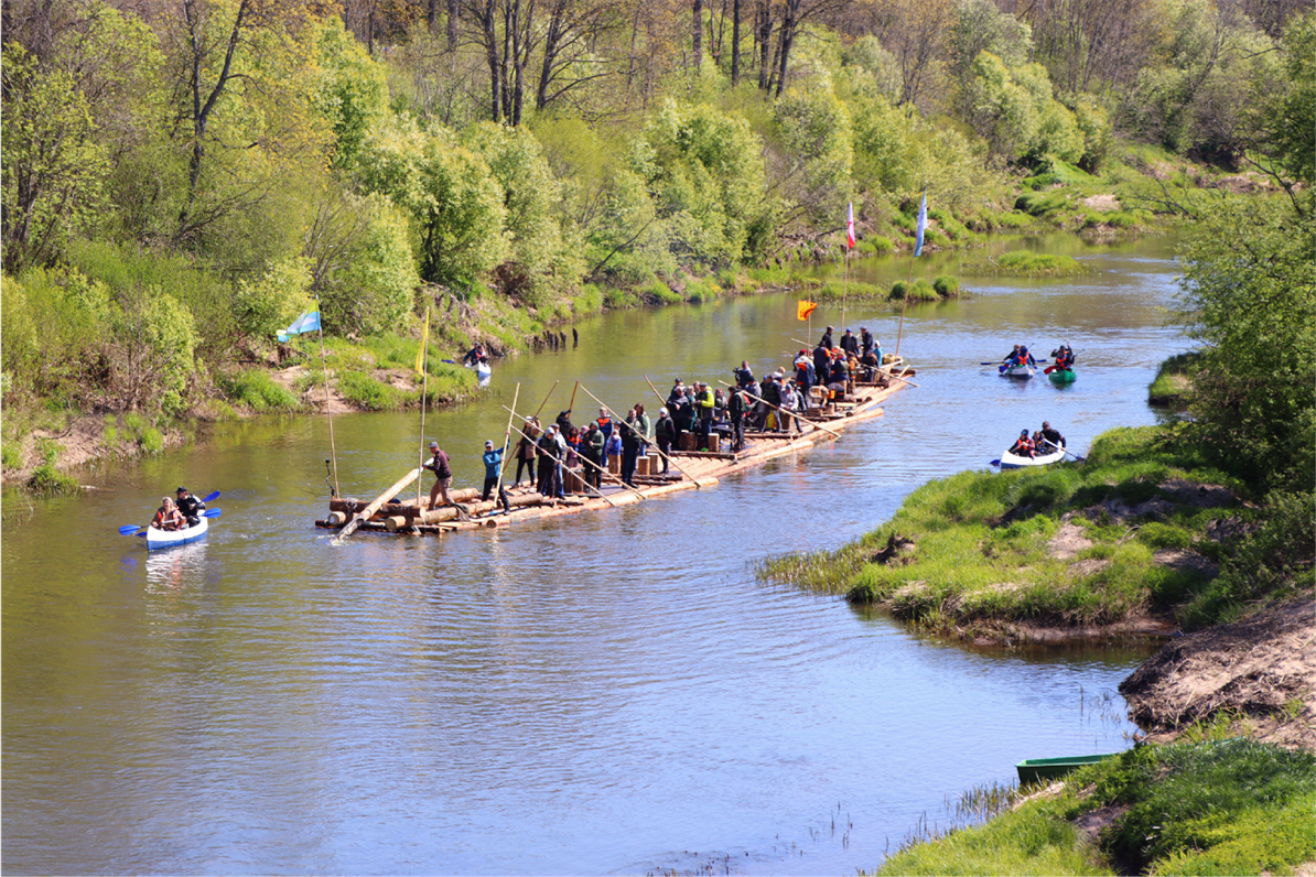 Сплав по реке Барте, май 2023 года
