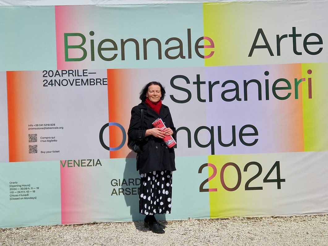 Inta Zēgnere 60. Venēcijas mākslas biennālē