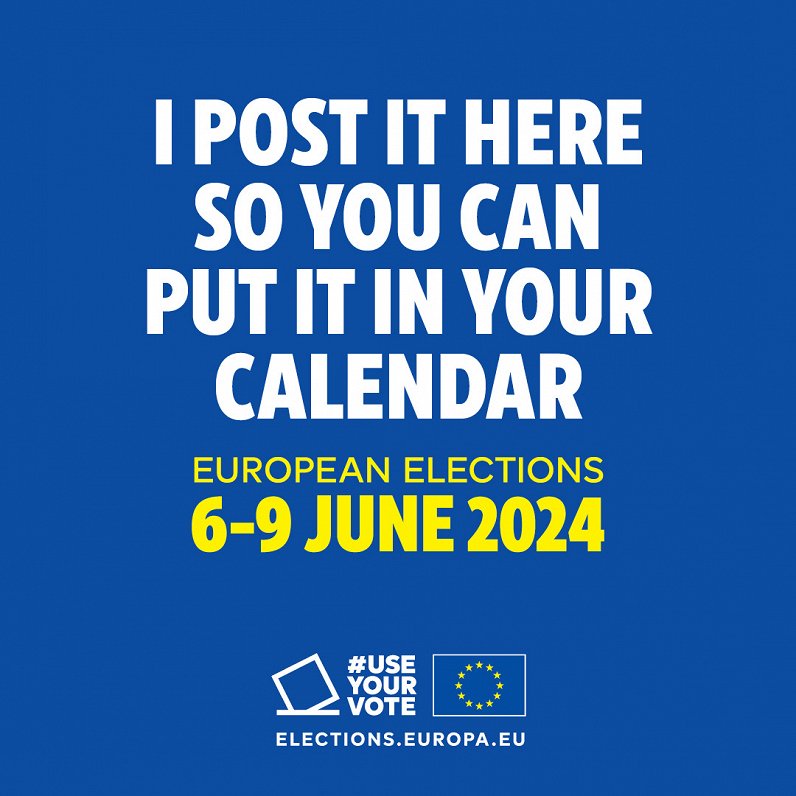 European elections voting reminder