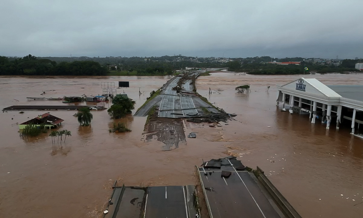 Plūdi Brazīlijā