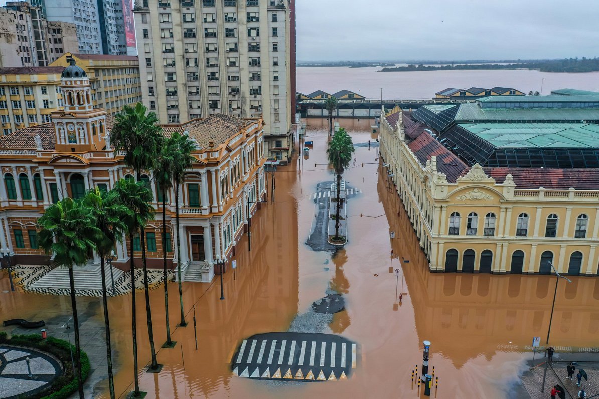 Plūdi Brazīlijā