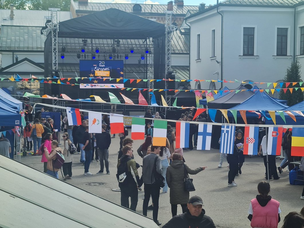 Eiropas pagalma svētki Daugavpilī.