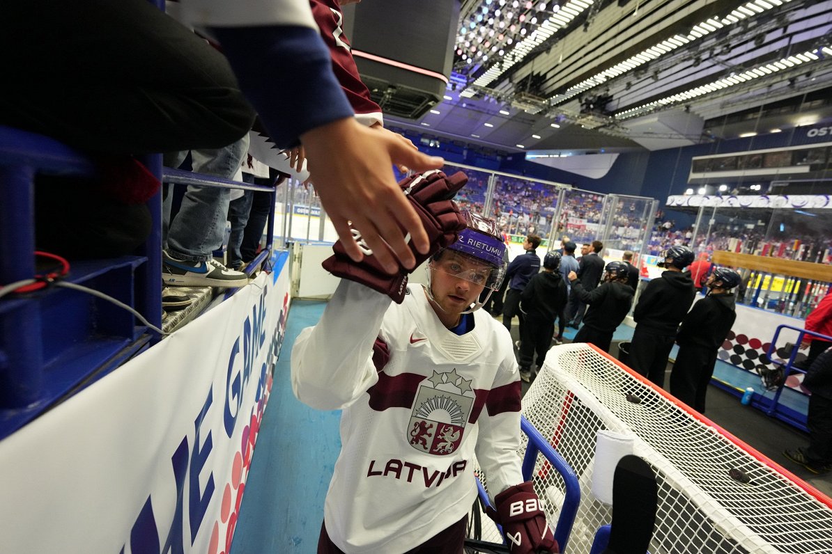 Latvijas un Polijas spēle pasaules hokeja čempionātā