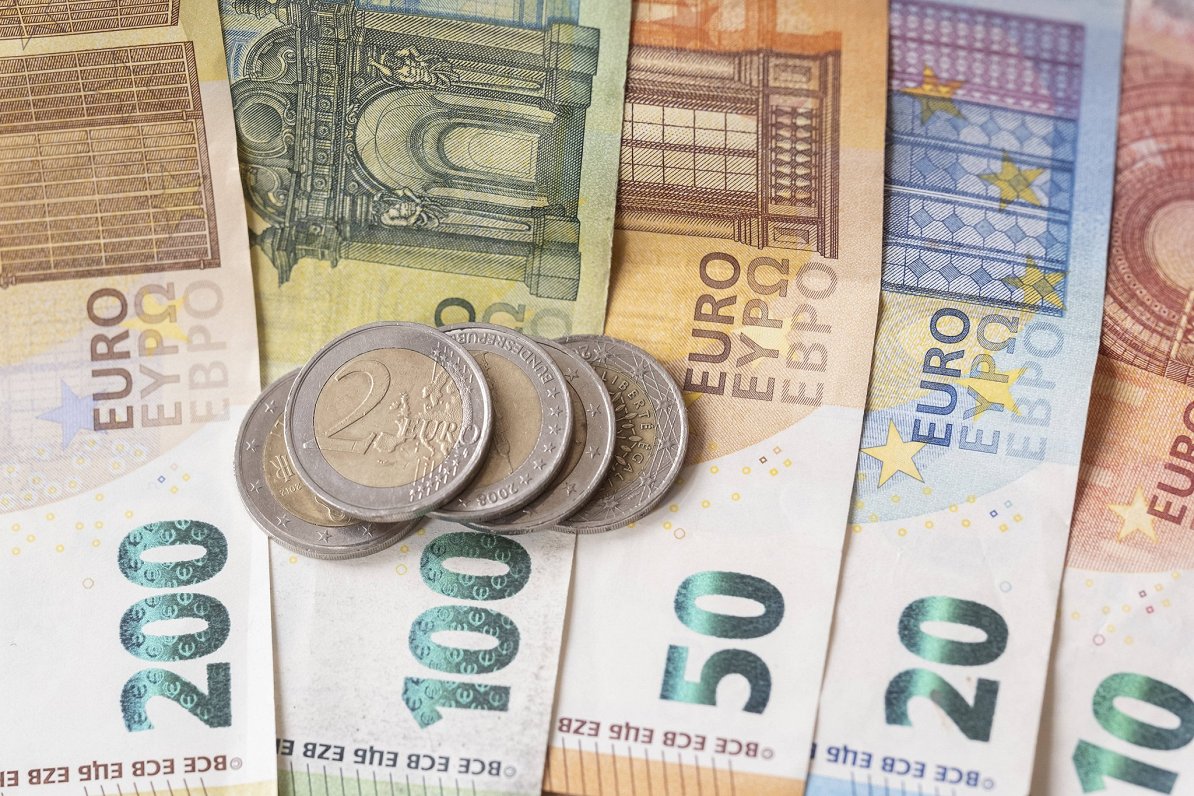 Ilustratīvs attēls: Eiro naudaszīmes