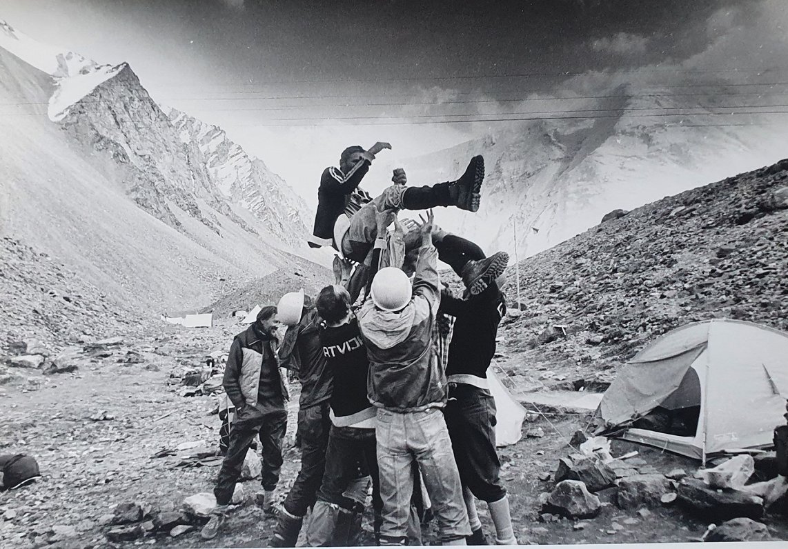 Teodora Kirša grupa Pamira kalnos, 1991.gads