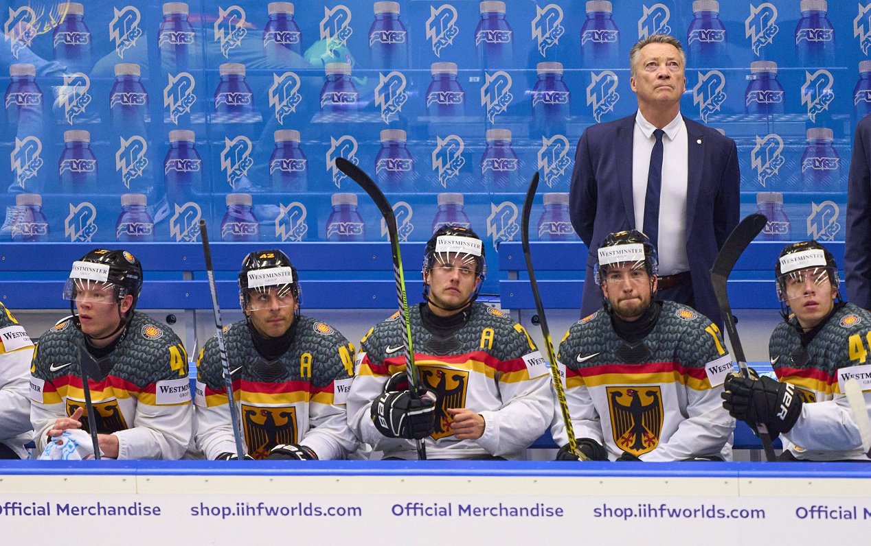 Latvijai krustceles hokeja čempionātā: Jāuzlauž Vācijas izlases striktā spēles disciplīna
