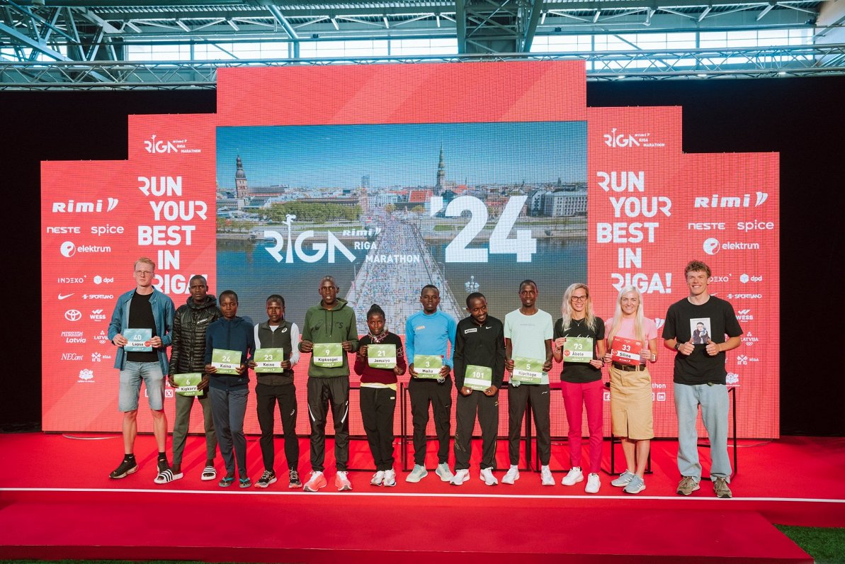 Skrējēji Rīgas maratonā rēķinās ar spēcīgu konkurenci, cer uz augstākajiem rezultātiem