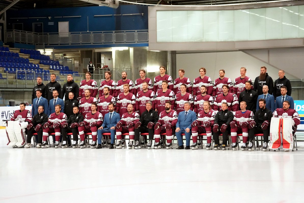 Сборная Латвии по хоккею на ЧМ-2024