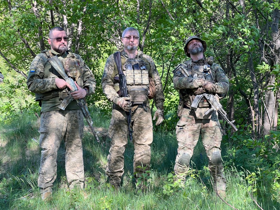 Ukrainas 5. atsevišķās uzbrukuma brigādes karavīri