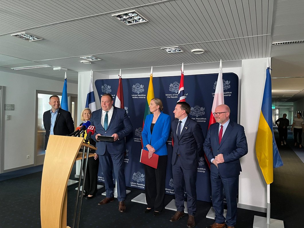Baltijas valstu, Somijas, Norvēģijas un Polijas iekšlietu ministru tikšanās Rīgā
