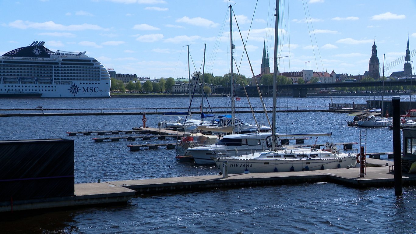 As a result of costly registration, some yacht house owners sail beneath the flags of different nations