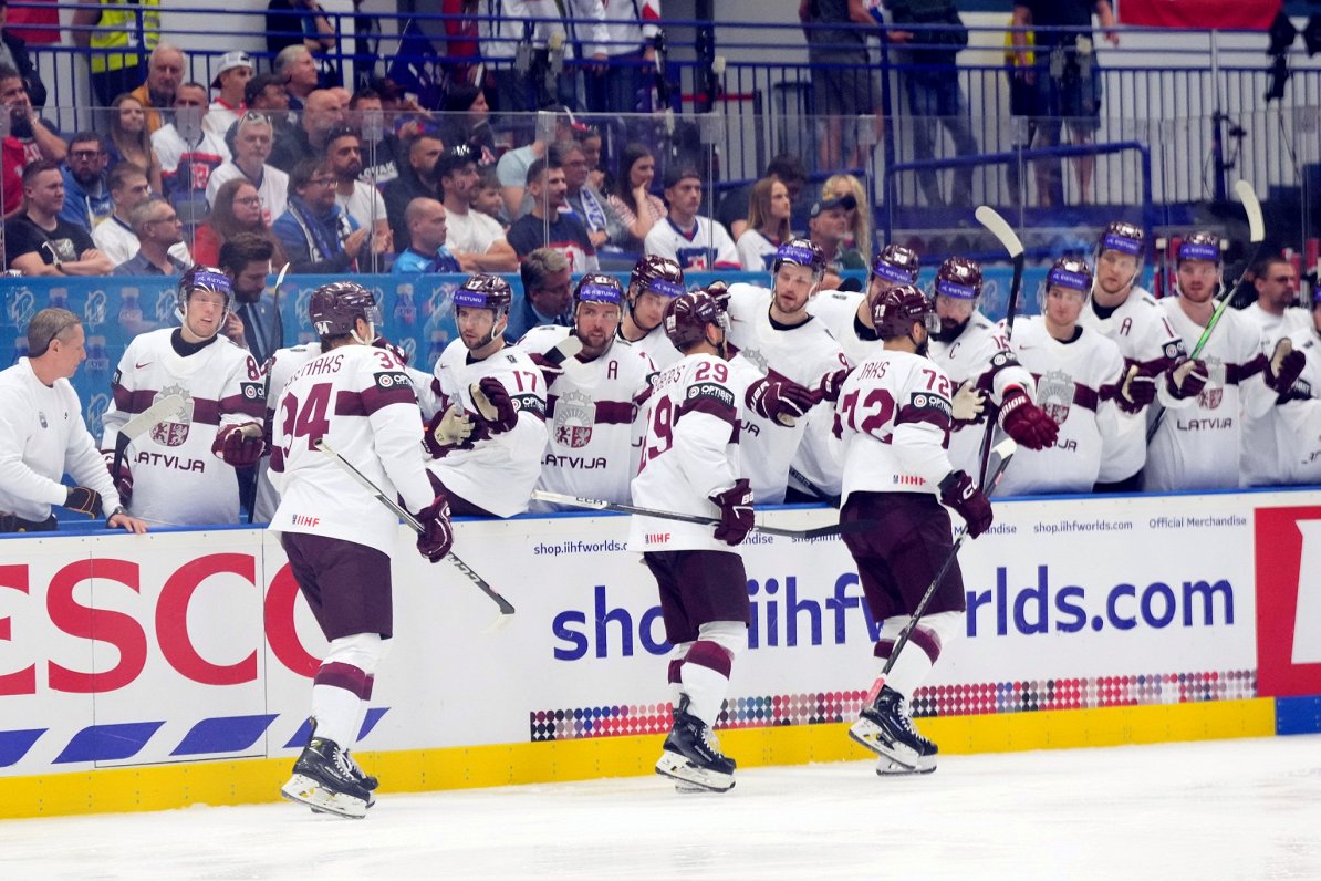 Сборная Латвии по хоккею на чемпионате мира 2024