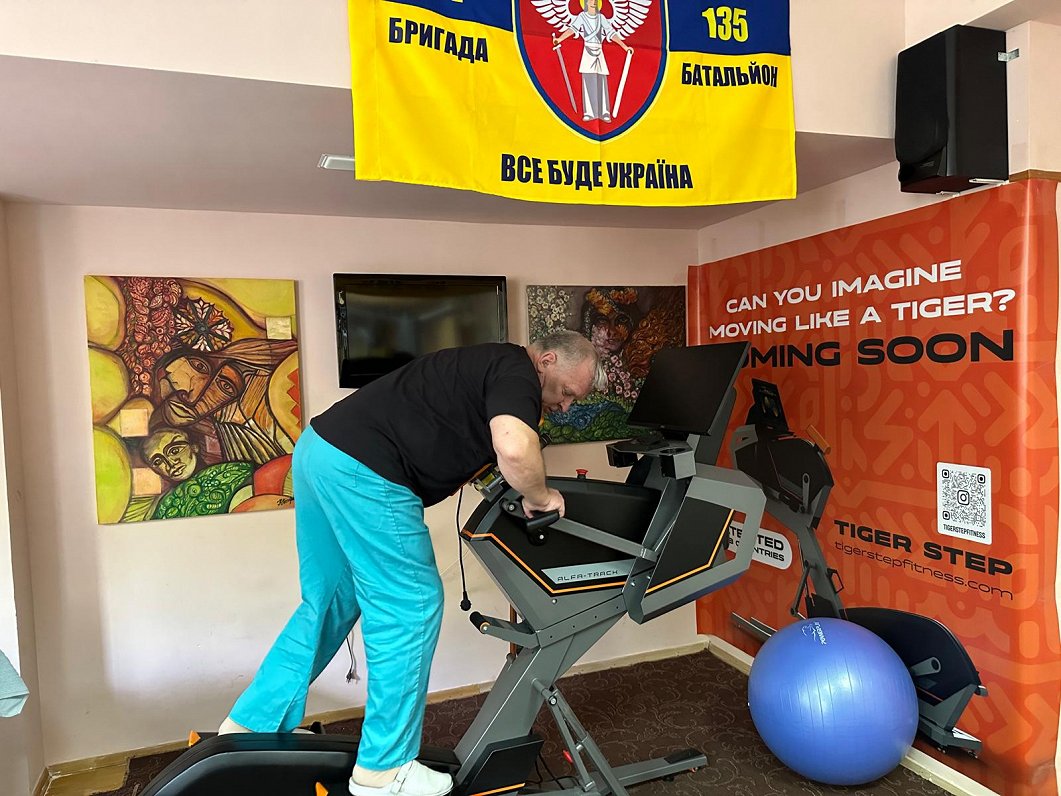 Sporta zāle kara veterāniem