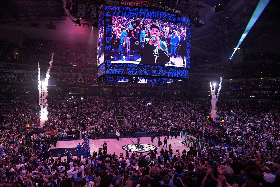 Pie arēnas ir maza ballīte arī dienās, kad nav spēles. NBA fināls no žurnālista skata punkta