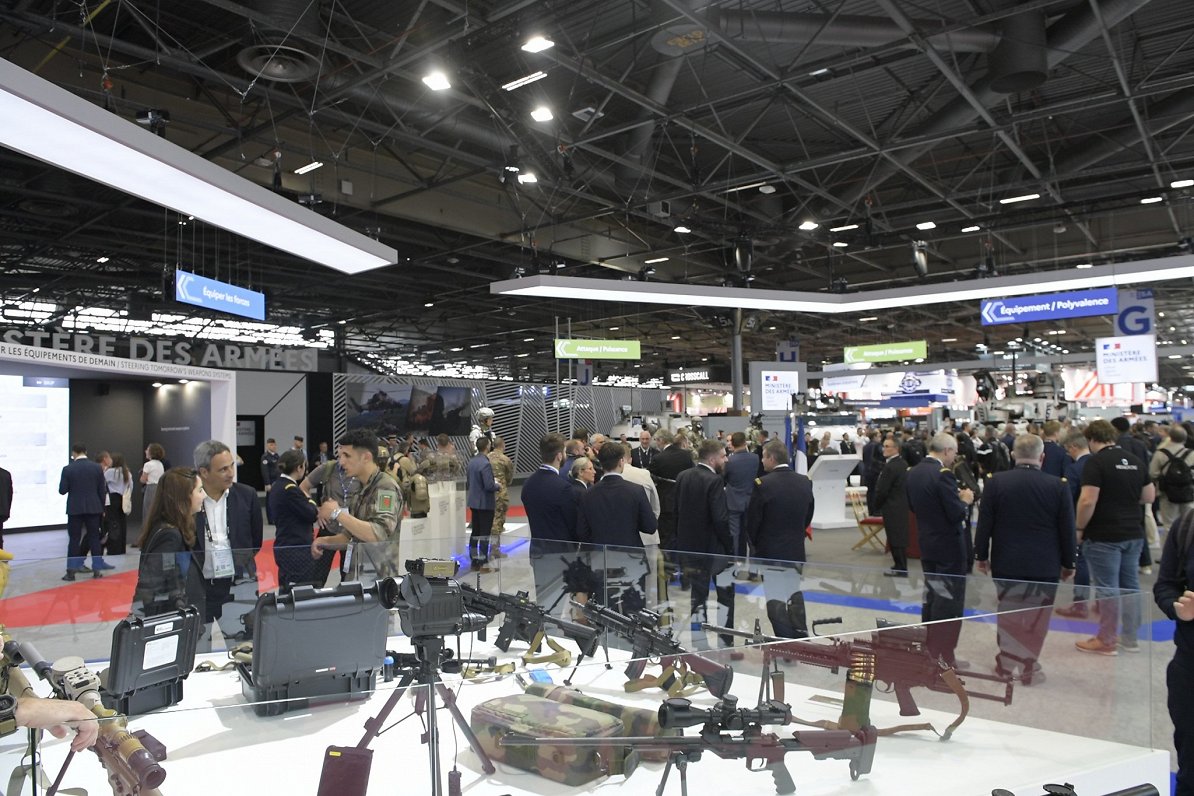 Eurosatory defense exhibition in France, 2024