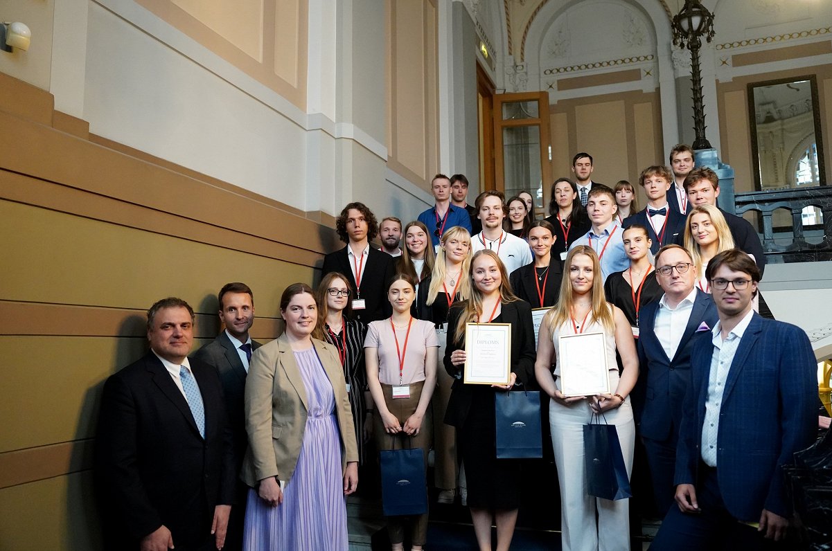 Latvian central bank student research prizes 2024