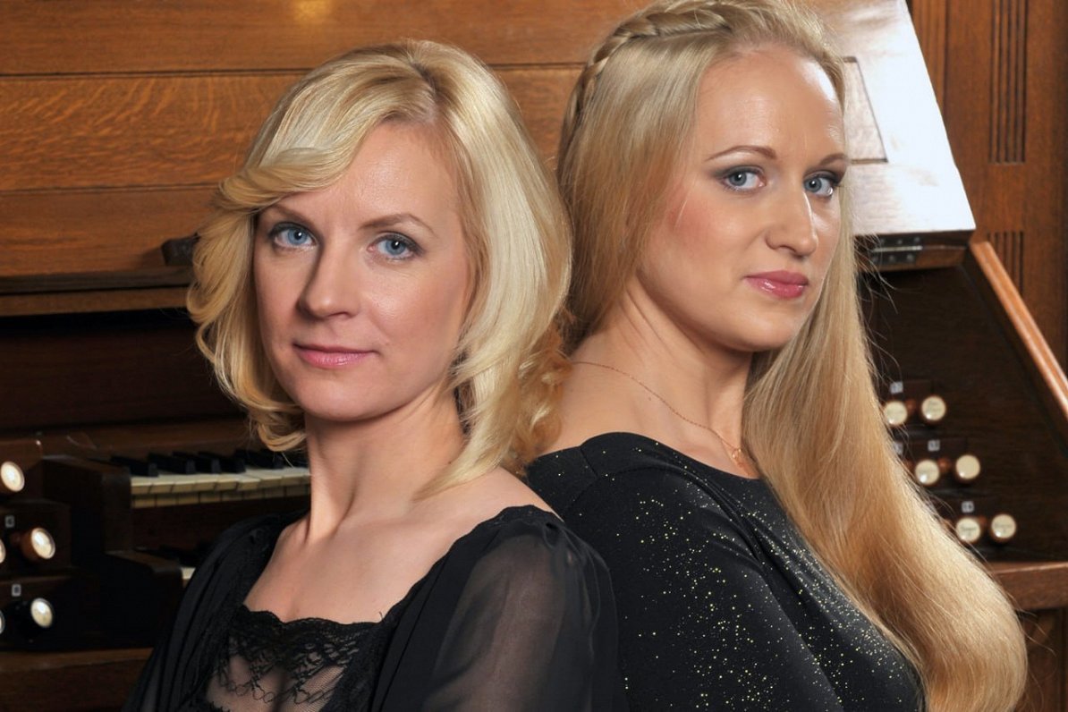 Ērģeļu duets &quot;Riga Organum Duo&quot;, kurā muzicē Ilona Birģele un Diāna Jaunzeme-Portnaja.