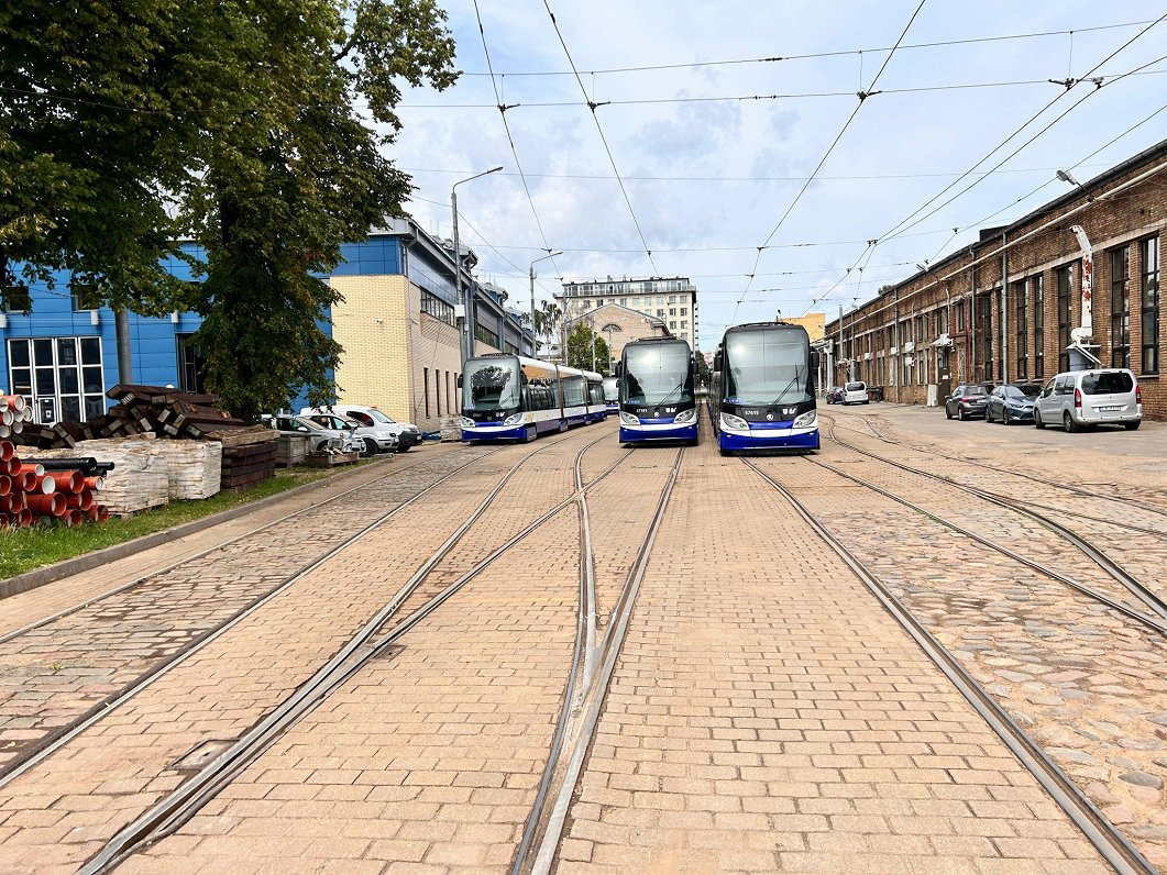 AS &quot;Rīgas Satiksme&quot; tramvaju depo pārbūve.