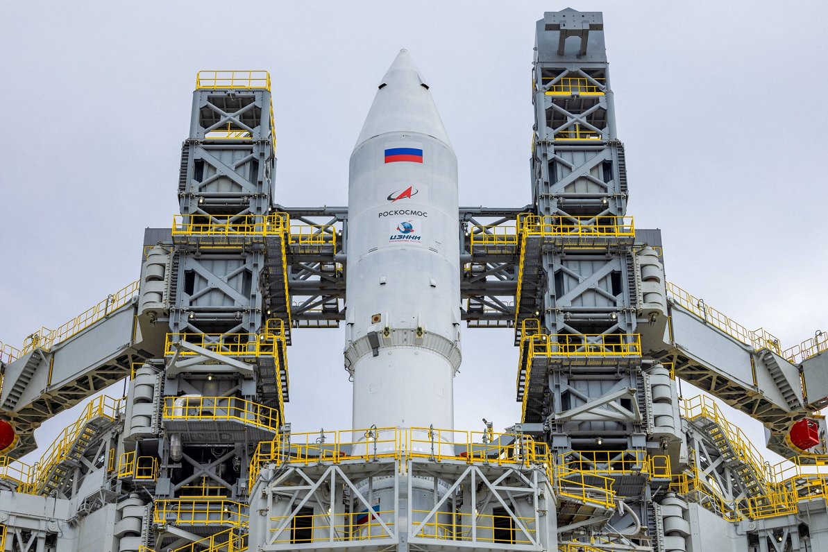 Krievijas kosmosa programmas raķete Angara-A5. 2024. gada aprīlis.