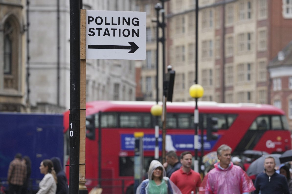 Lielbritānijā sākas parlamenta vēlēšanas