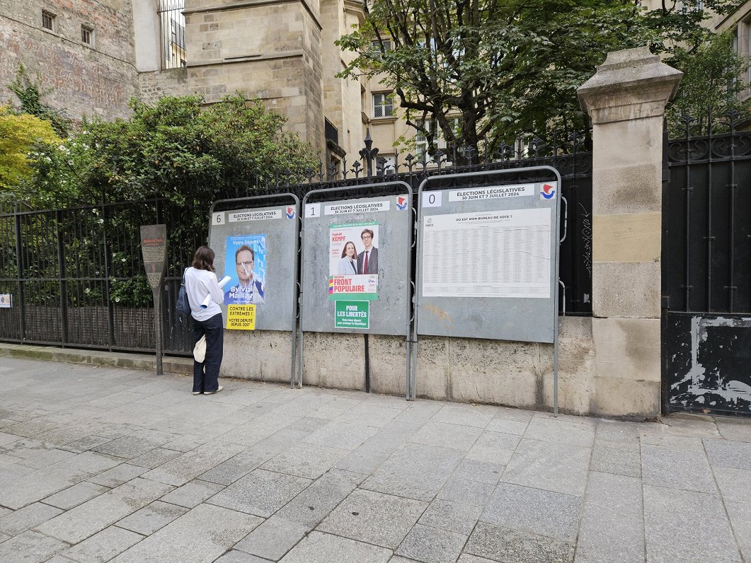 Francijā notiek vēlēšanas, 07.07.2024