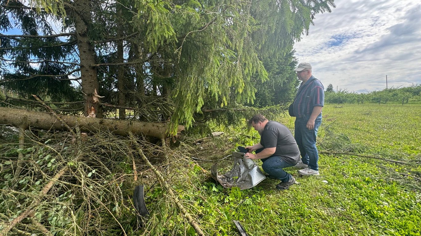 Tukuma novada notikušās traģiskās avārijas vieta, 07.07.2024