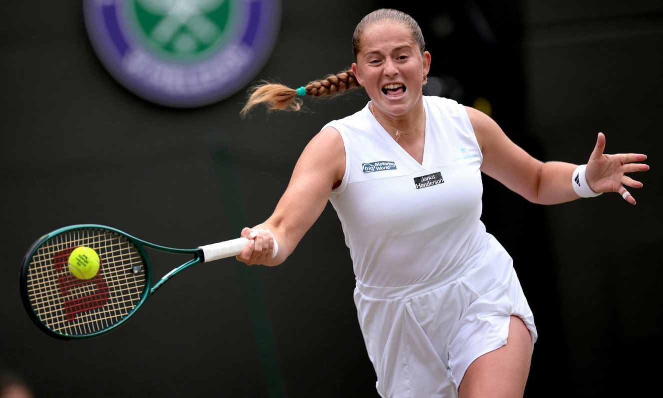 Ostapenko neizdodas otro reizi karjerā sasniegt Vimbldonas tenisa čempionāta pusfinālu