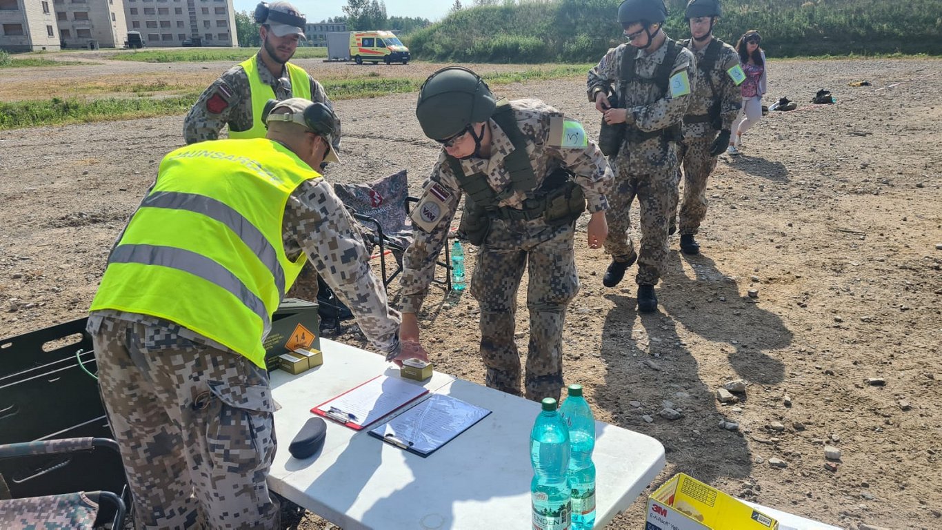 VAM nometne &quot;Mežaines&quot; poligonā