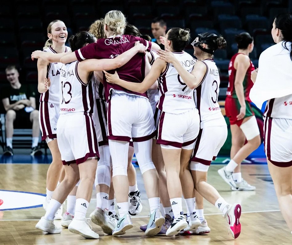 Latvijas U-20 basketbolistes Eiropas čempionāta ceturtdaļfinālā piekāpjas Itālijai