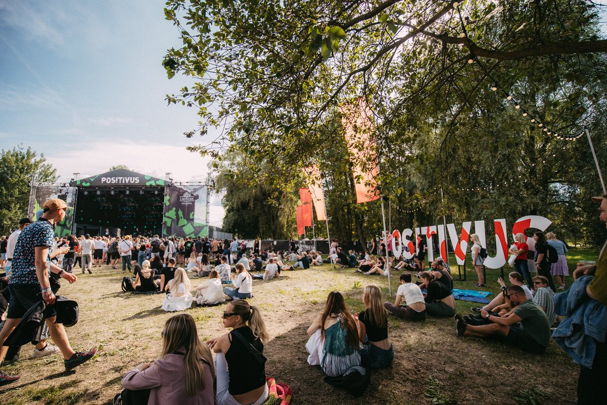 &quot;Positivus&quot; festivāls Lucavsalā