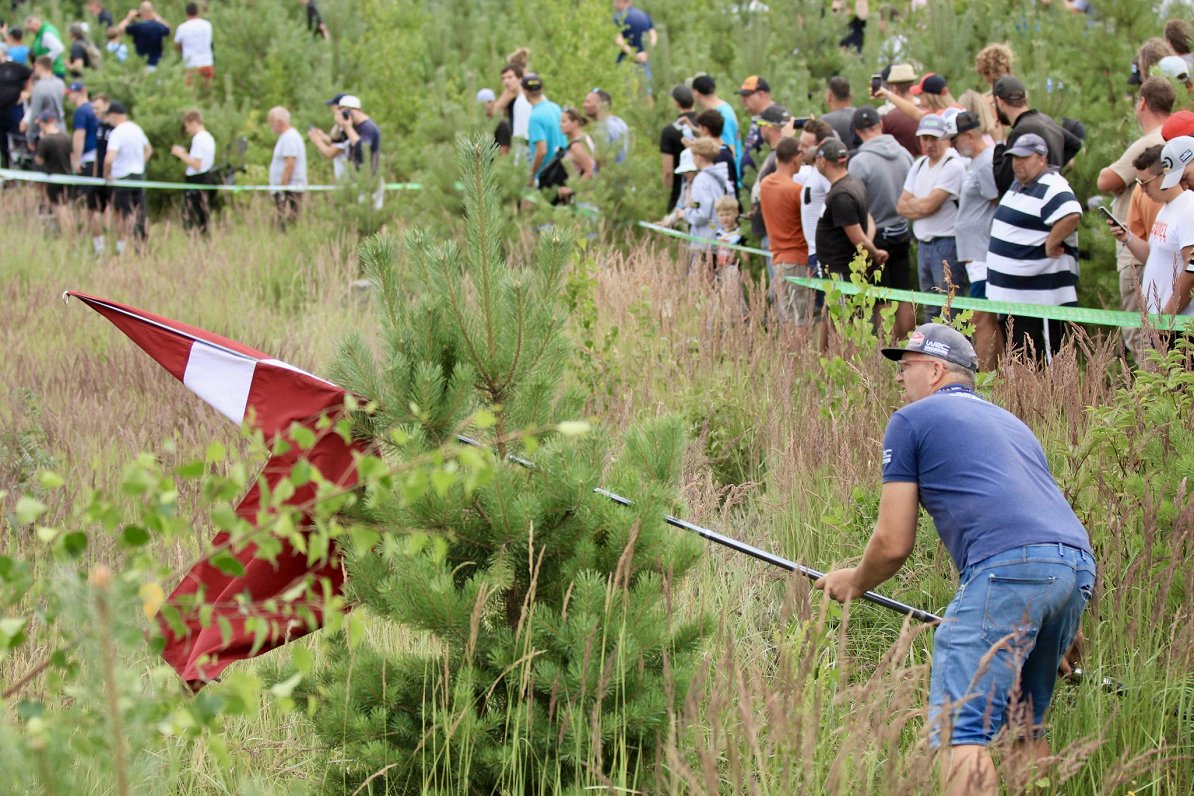 Latvijas WRC posma ātrumposmi Tukuma un Talsu novados.